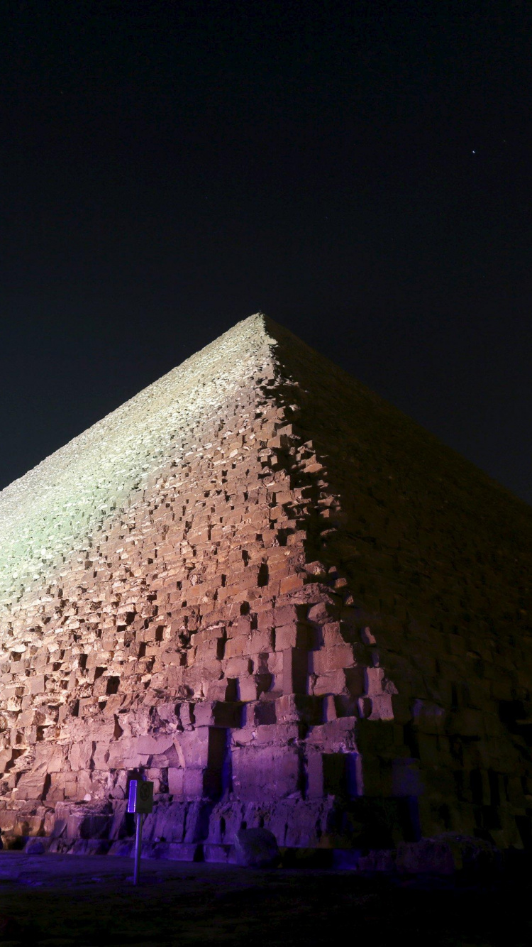 金字塔, 埃及金字塔, 里程碑, 纪念碑, 三角形 壁纸 750x1334 允许