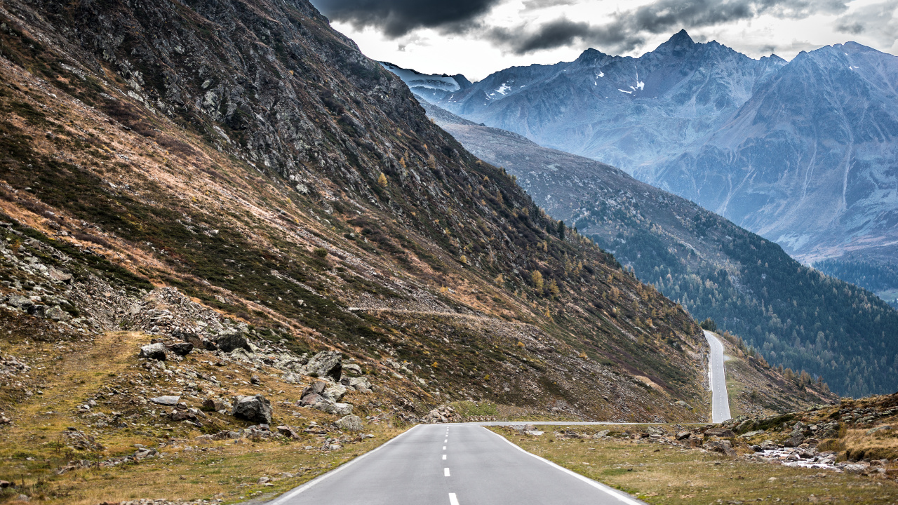 Paso de Montaña, Montaña, Paso Stelvio, Transfgran, Grossglockner. Wallpaper in 1280x720 Resolution