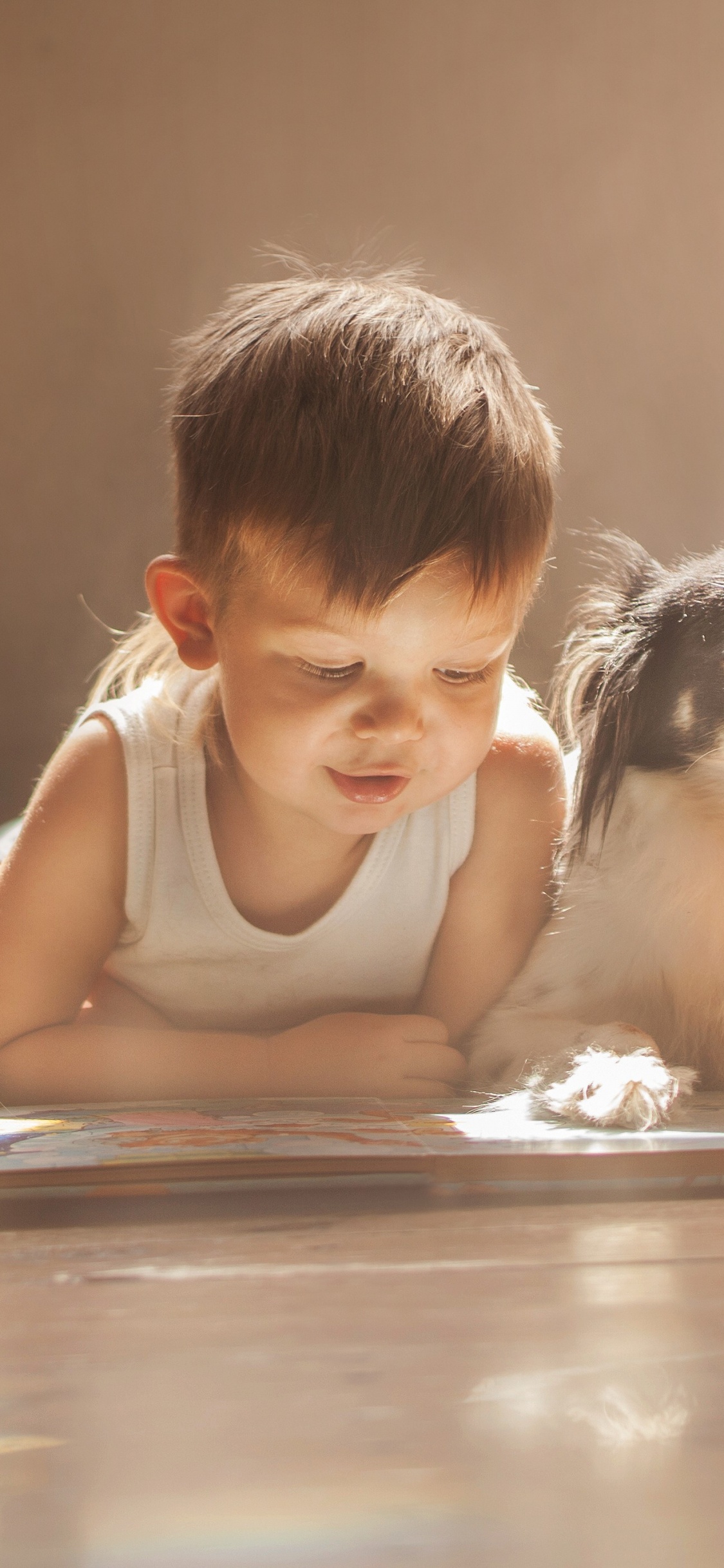 Chien, Lapin, Race de Chien, Enfant, Chiot Amour. Wallpaper in 1125x2436 Resolution