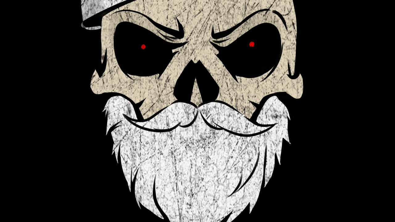 Skull, Vasooli Bhai, Head, Jaw, Beard. Wallpaper in 1280x720 Resolution