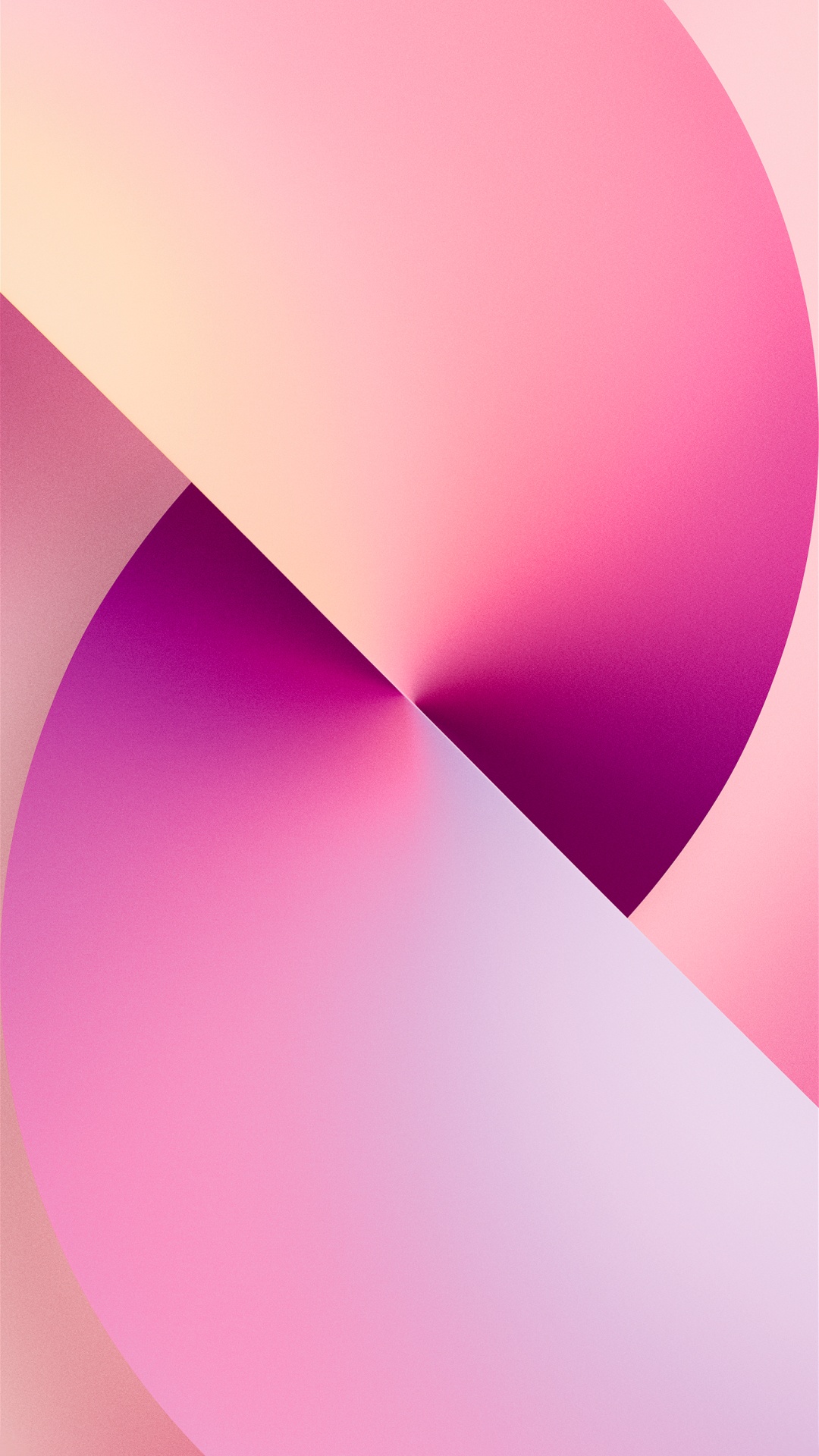 IPhone 13 Official Stock Wallpaper in High Resolution (Pink) – Light 壁纸 1080x1920 允许