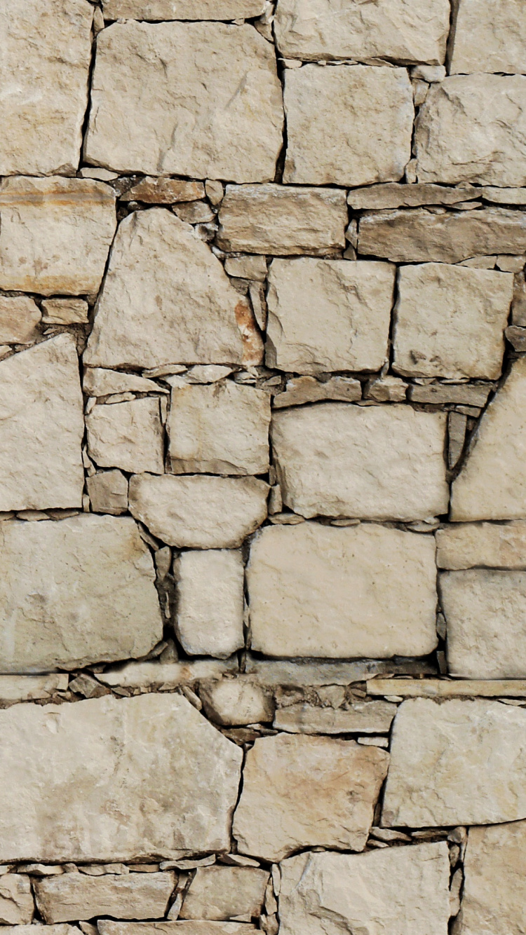 石壁, 鹅卵石, 石灰岩, 卵石 壁纸 750x1334 允许