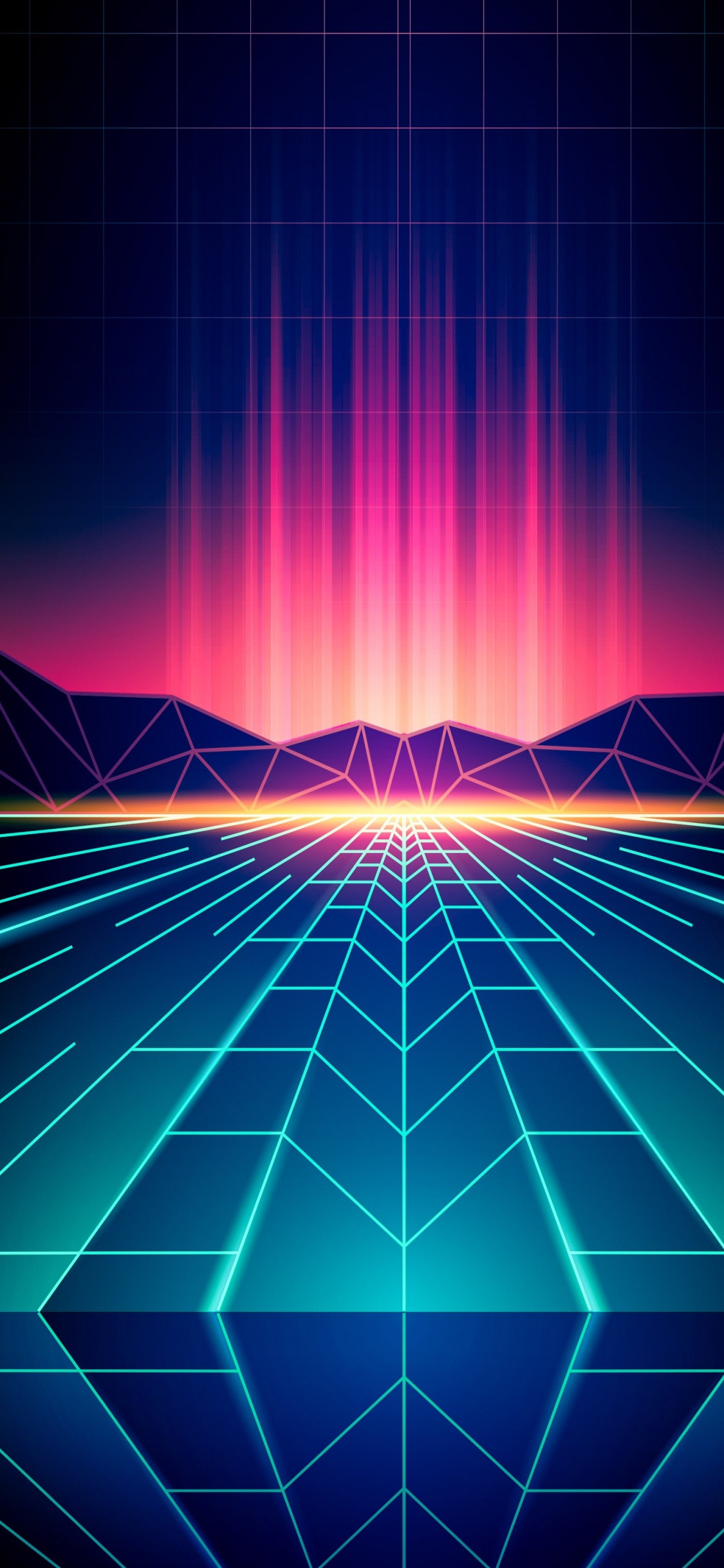 Licht, Illustration, Vektor-Grafiken, Design, Parallels. Wallpaper in 1125x2436 Resolution