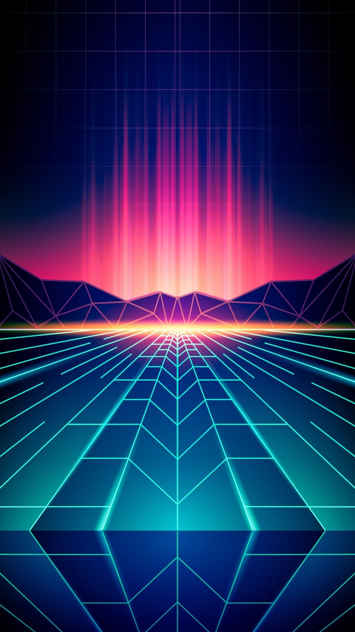 Licht, Illustration, Vektor-Grafiken, Design, Parallels. Wallpaper in 720x1280 Resolution