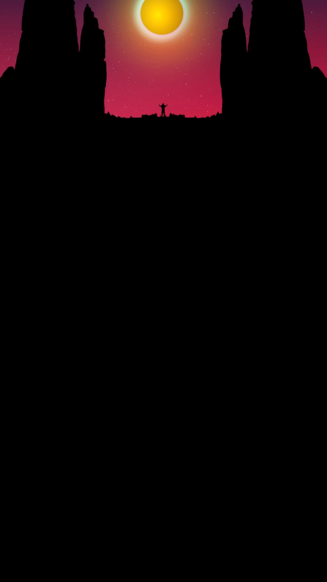 Noir, de Teintes et de Nuances, Rectangle, Magenta, Symétrie. Wallpaper in 1080x1920 Resolution