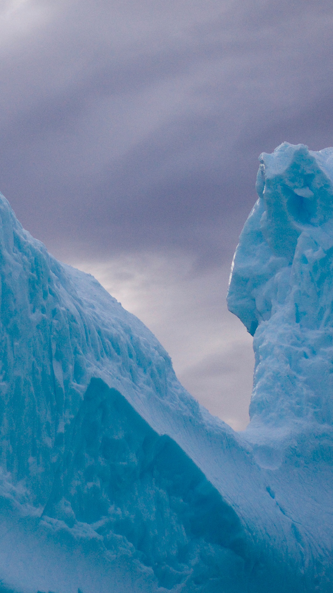 Iceberg, Cloud, Azure, Mountain, Polar Ice Cap. Wallpaper in 1080x1920 Resolution