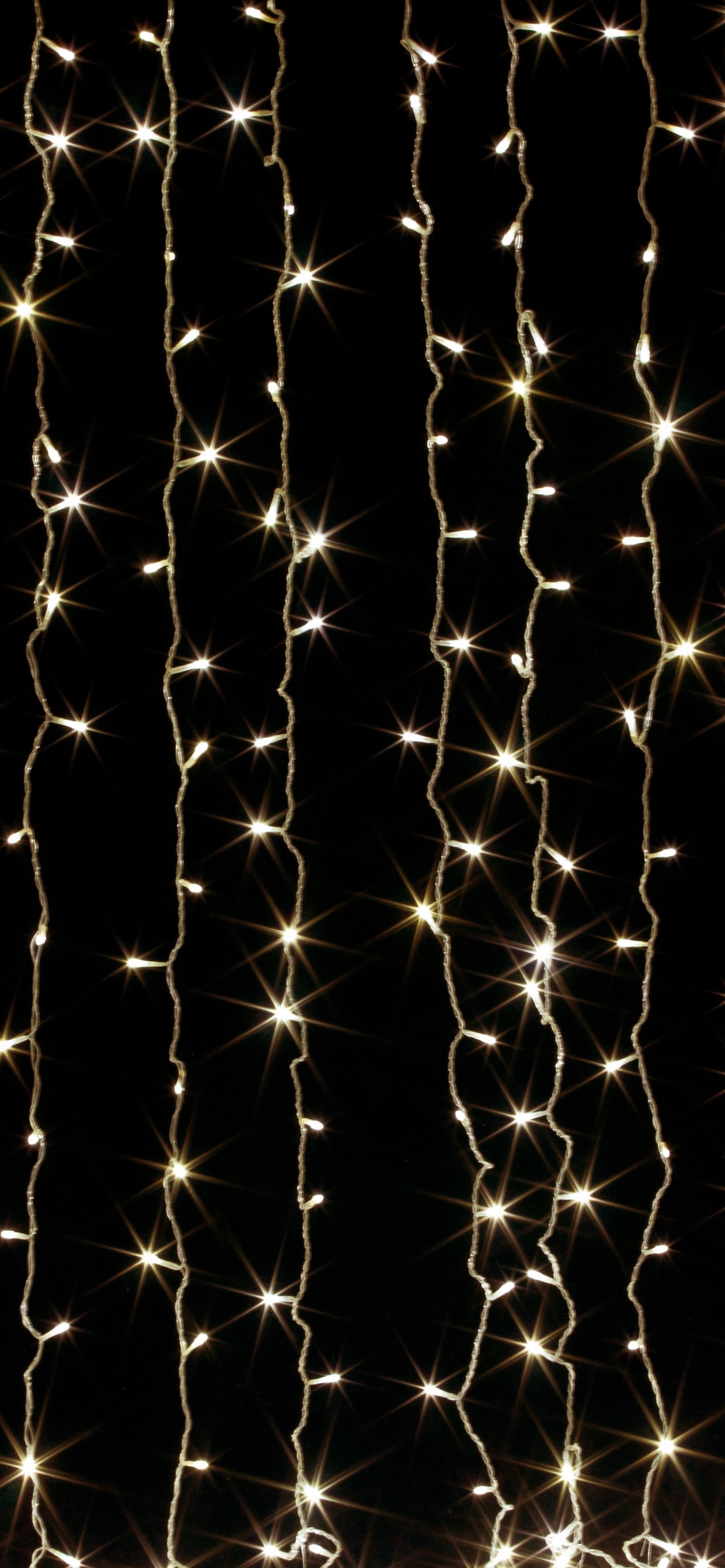 Garland, Light, Black, Lighting, Pattern. Wallpaper in 1242x2688 Resolution