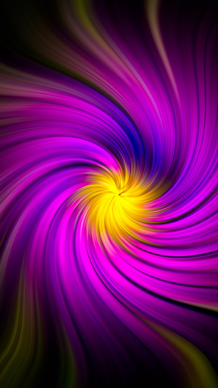 Purple and Green Abstract Painting. Wallpaper in 720x1280 Resolution