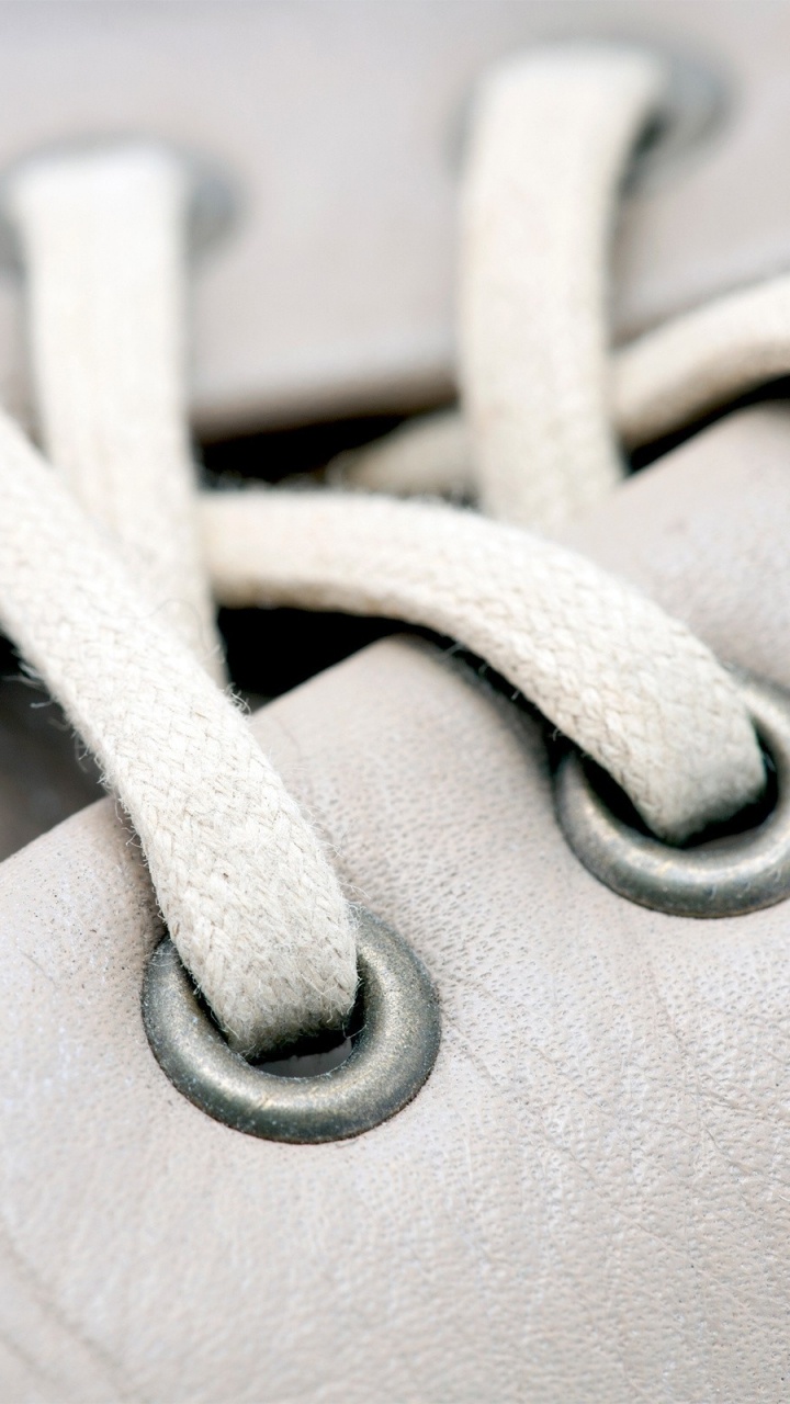 Textil de Cuero Blanco Con Encaje Blanco. Wallpaper in 720x1280 Resolution