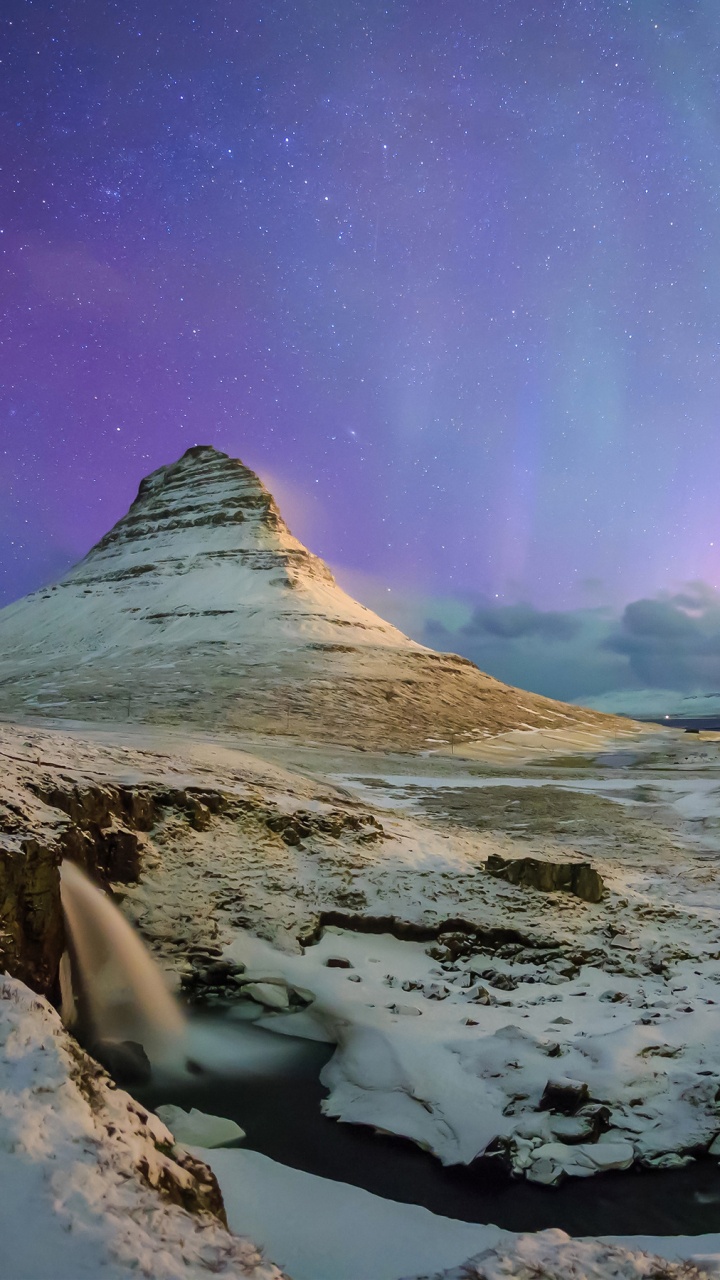 奥罗拉, 性质, 气氛, 天空, 北极 壁纸 720x1280 允许