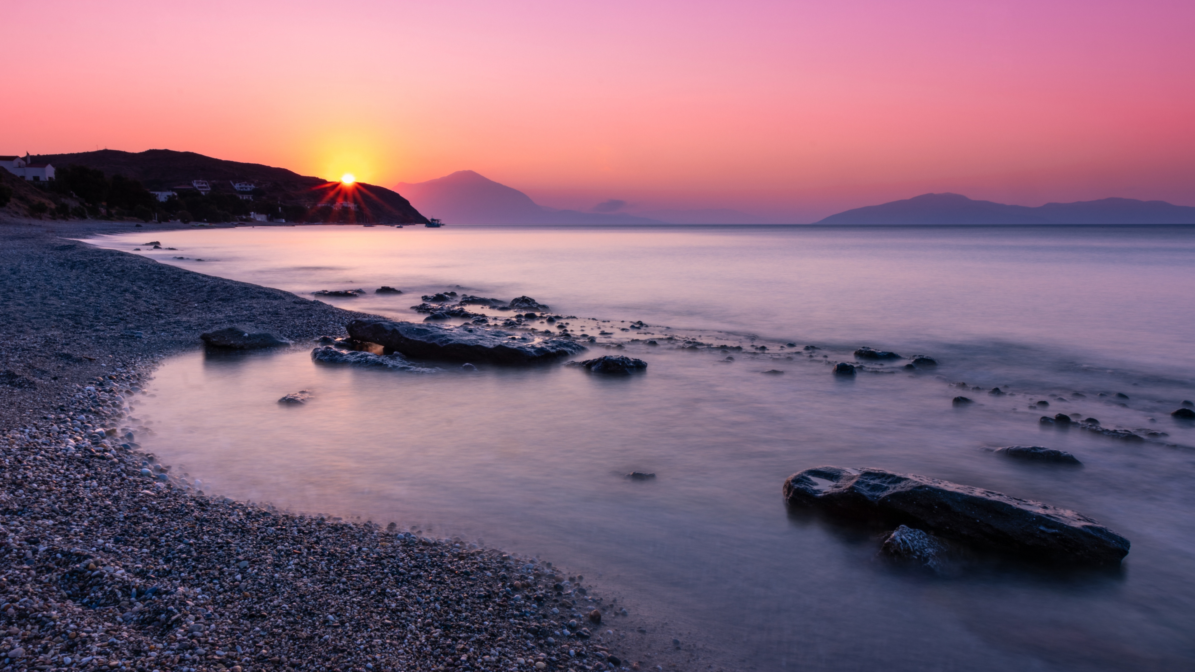 性质, 人体内的水, 大海, 地平线, 海岸 壁纸 3840x2160 允许