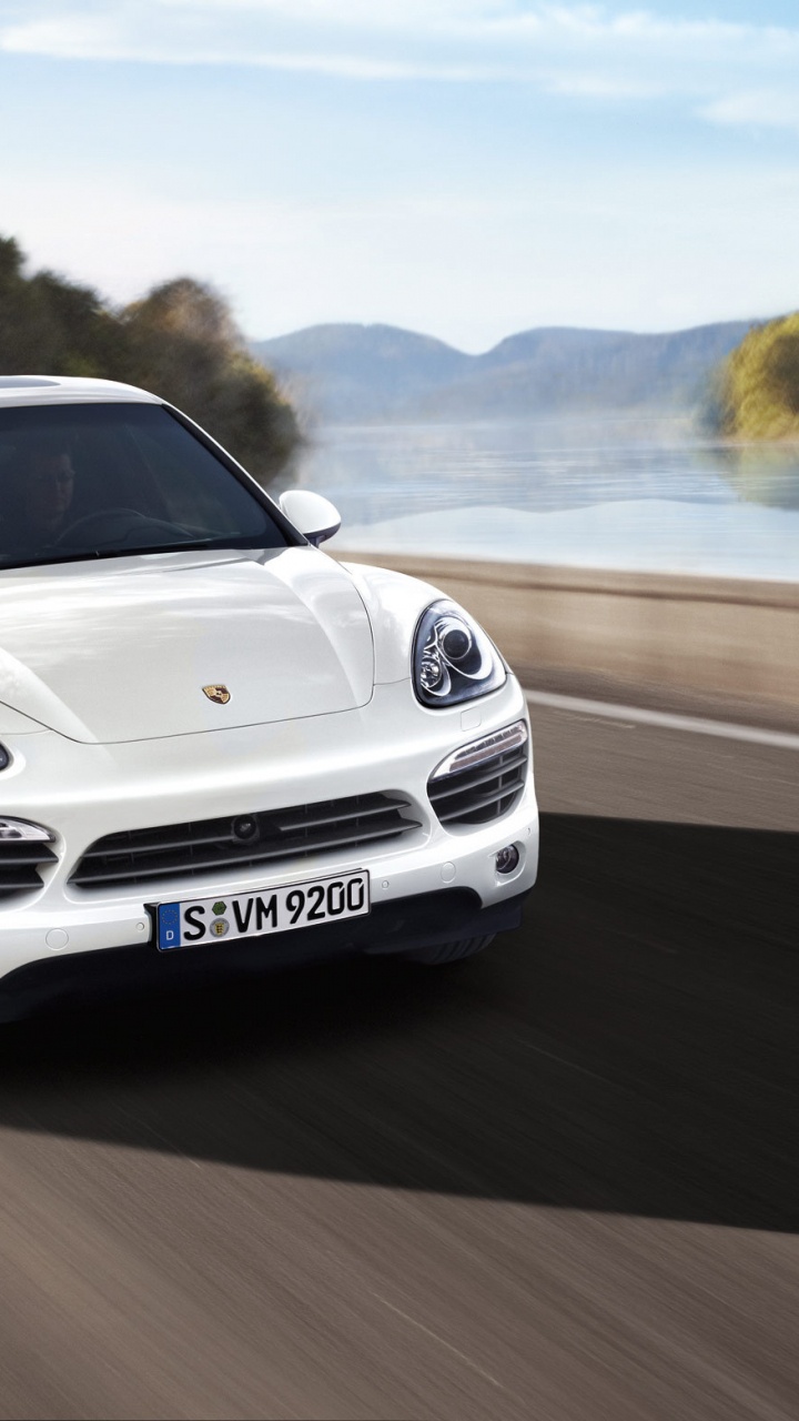 White Mercedes Benz Coupe on Road During Daytime. Wallpaper in 720x1280 Resolution