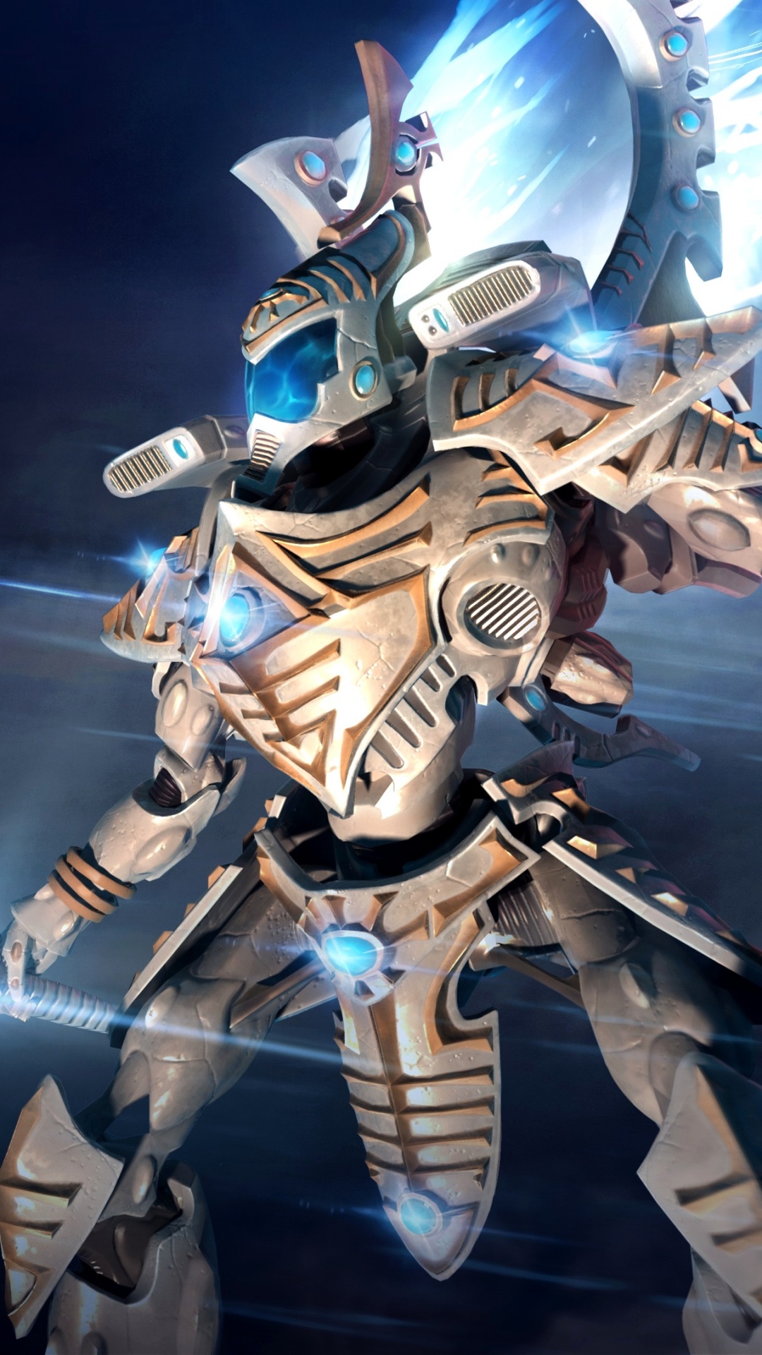 Warhammer 40000 Dawn of War III, Warhammer 40000 Dawn of War, Eldar, Ork, Mecha. Wallpaper in 1080x1920 Resolution