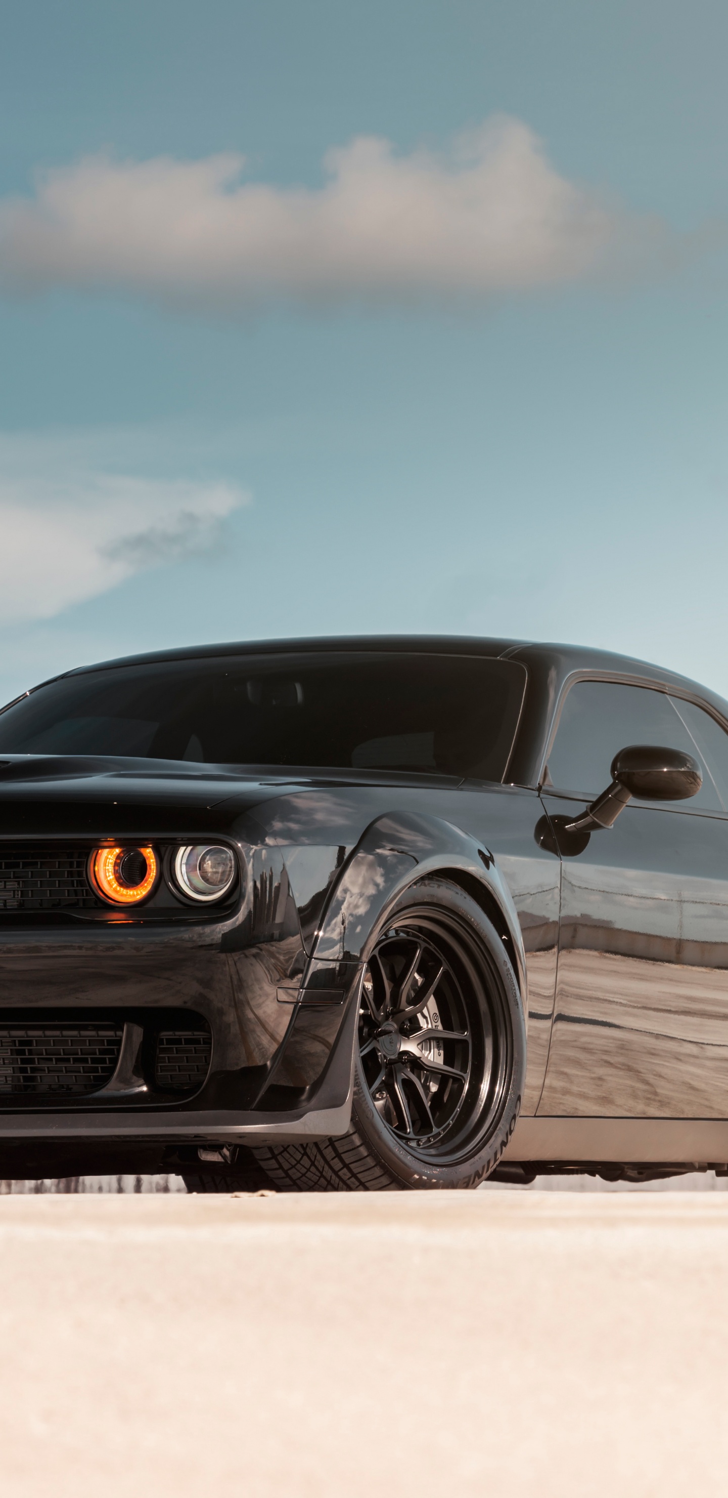 Black Porsche 911 on Brown Wooden Surface. Wallpaper in 1440x2960 Resolution