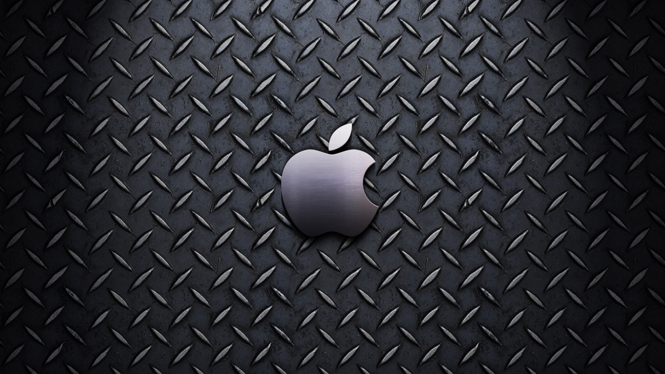 Apple, 黄金, 黑色的, 光, 智能手机 壁纸 1366x768 允许