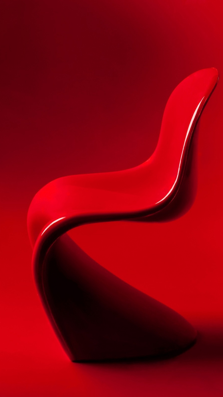 Silla, Mueble, Diseño, Rojo, Letra. Wallpaper in 750x1334 Resolution