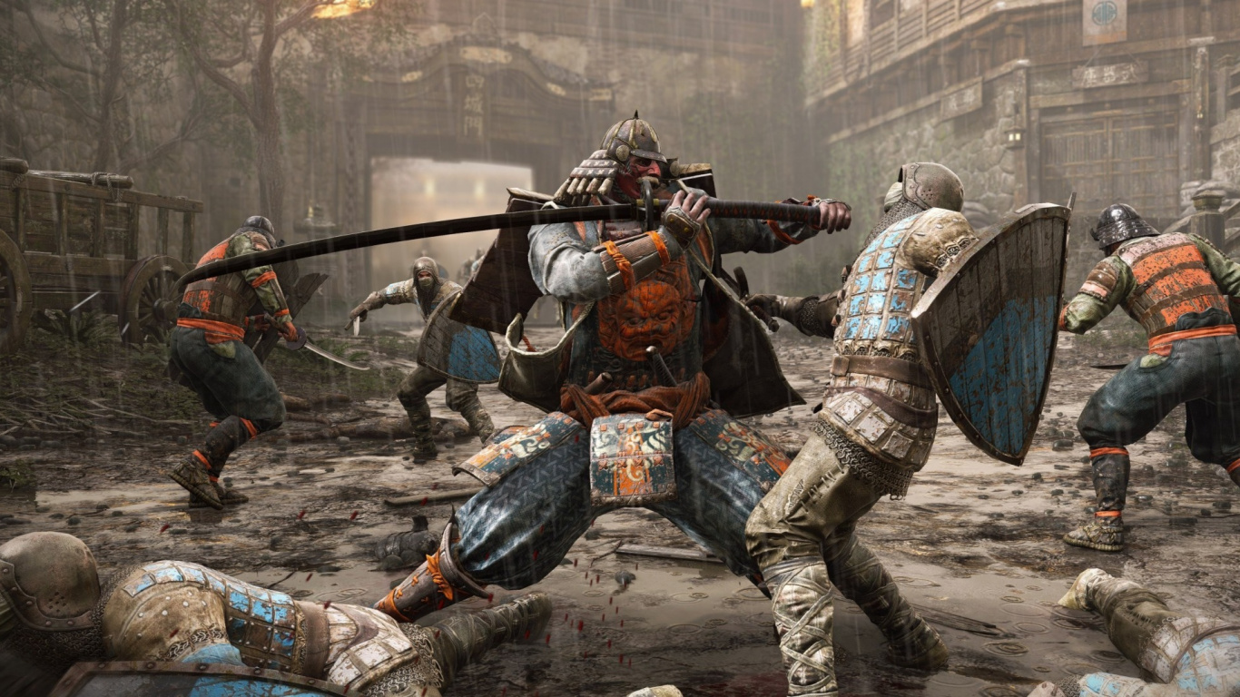 for Honor, Ubisoft, Playstation 4, pc Game, Games. Wallpaper in 1366x768 Resolution