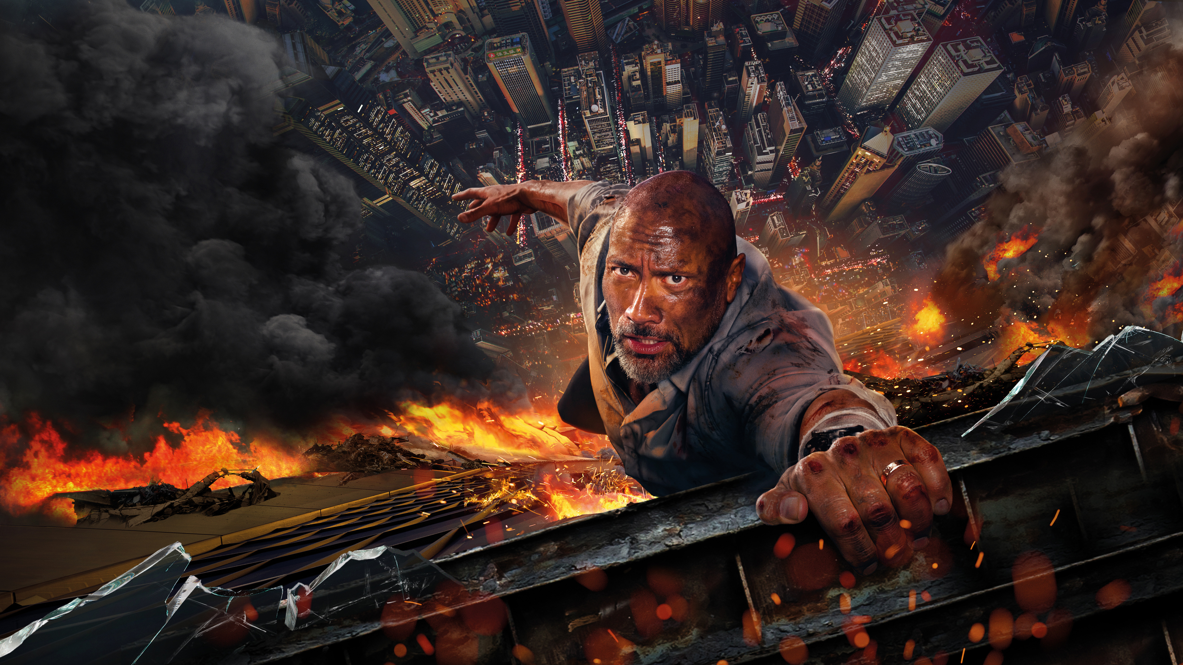 Homme en Veste Noire Tenant un Bâton Marron. Wallpaper in 3840x2160 Resolution