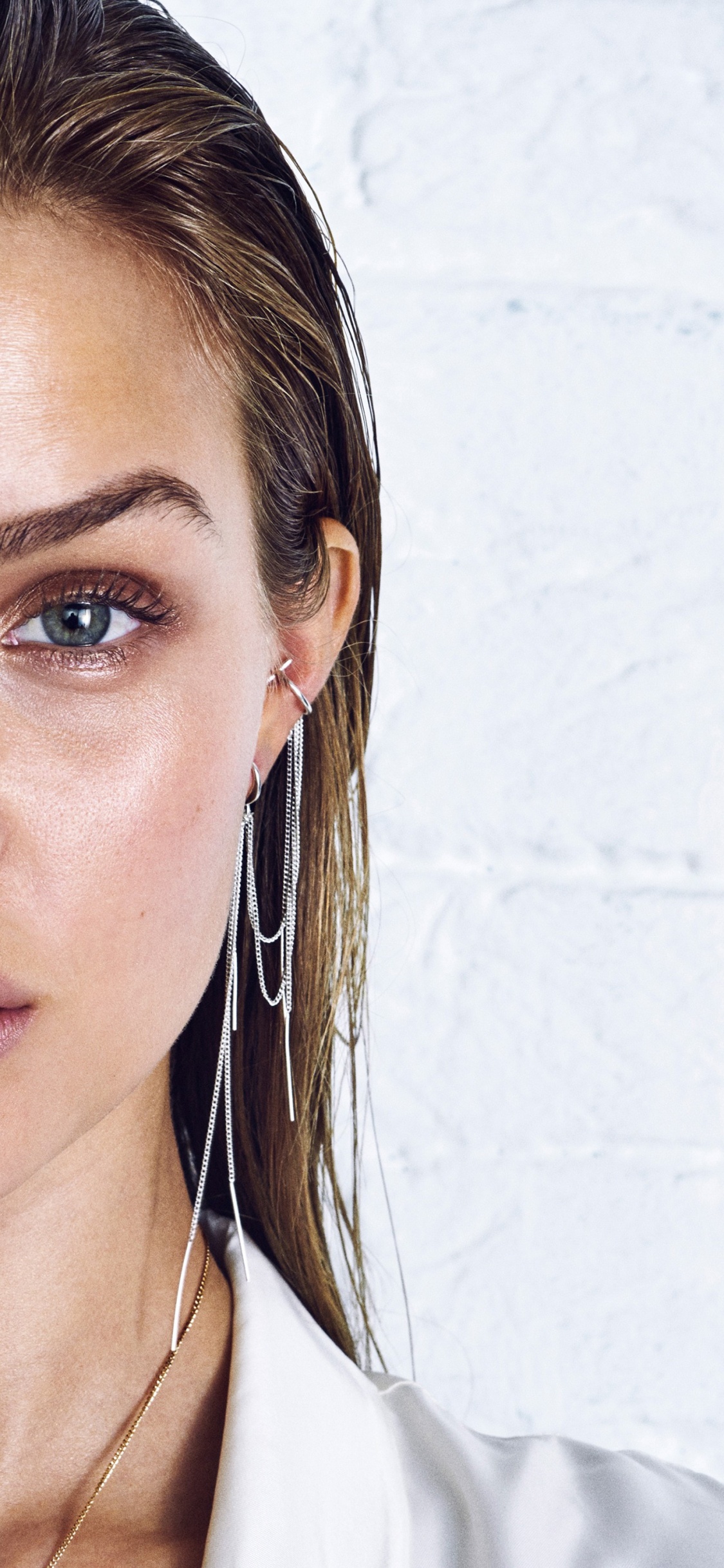 模型, 额头, 鼻子, 头发, 脸颊 壁纸 1125x2436 允许