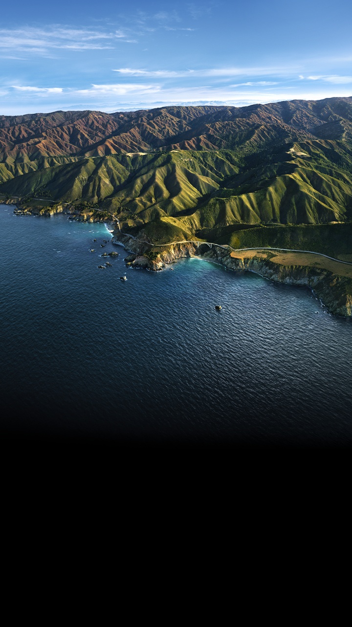 Operating System, Apples, Water, Cloud, Mountain. Wallpaper in 720x1280 Resolution