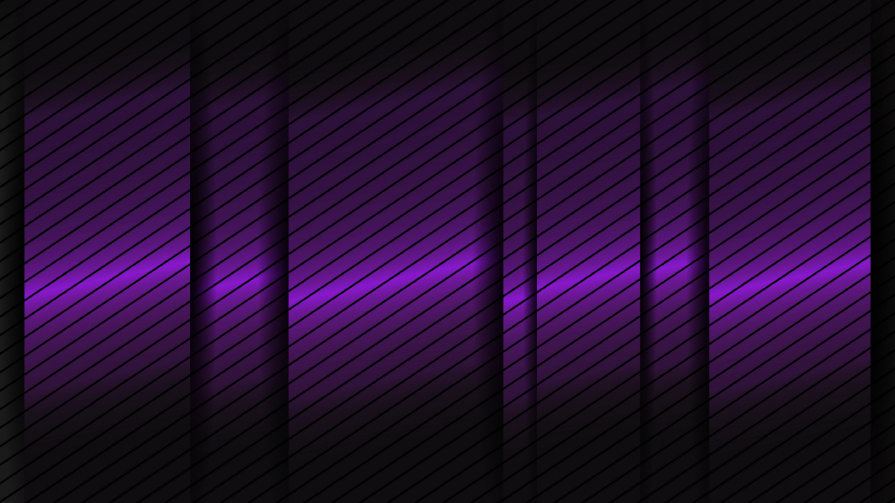 Purple and Black Light Illustration. Wallpaper in 1280x720 Resolution