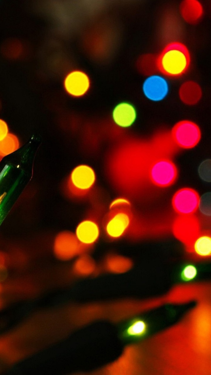 Weihnachtsbeleuchtung, Weihnachten, Weihnachtsbaum, Weihnachtsdekoration, Licht. Wallpaper in 720x1280 Resolution