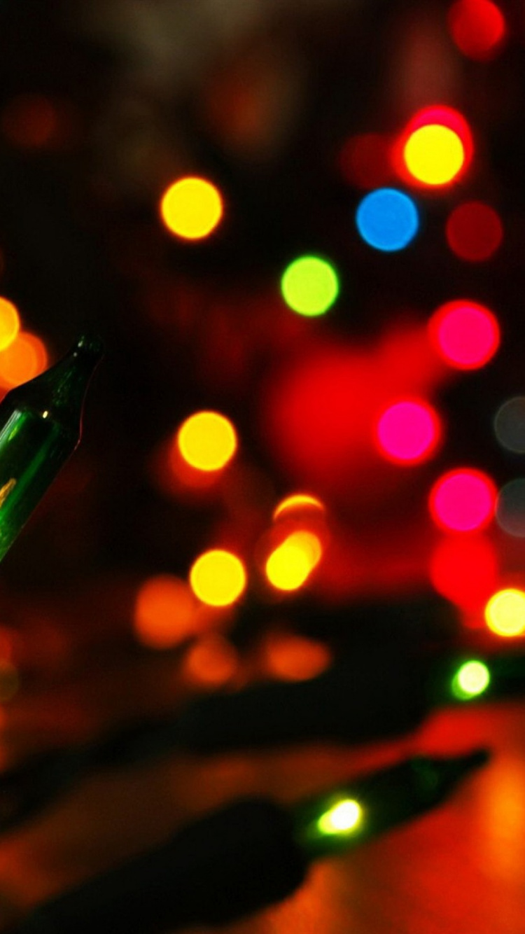 Christmas Lights, Christmas Day, Lighting, Christmas Tree, Christmas Decoration. Wallpaper in 750x1334 Resolution