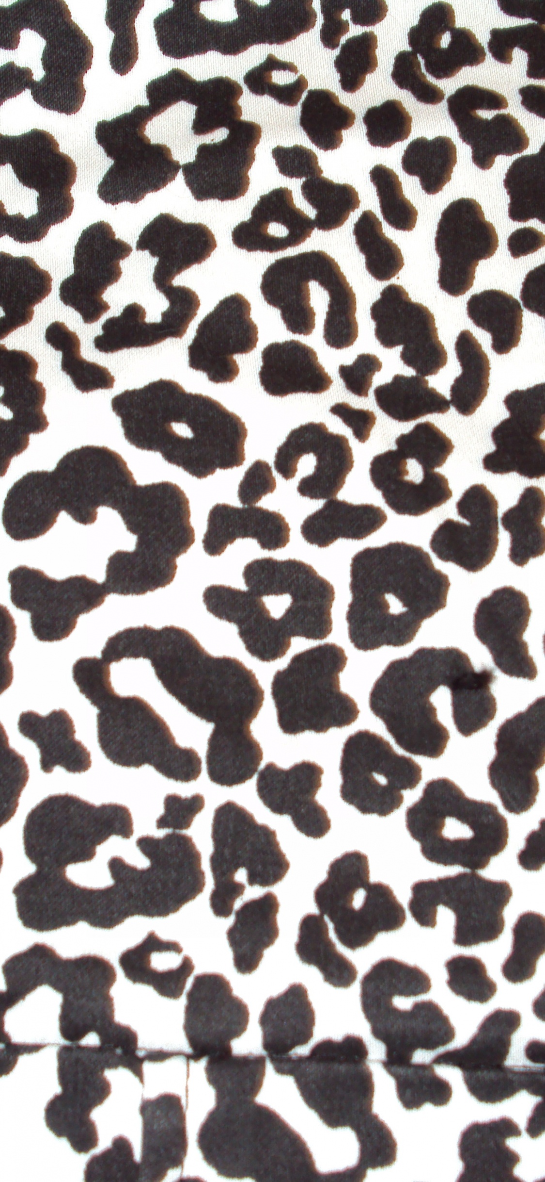 Textil de Leopardo Blanco y Negro. Wallpaper in 1125x2436 Resolution