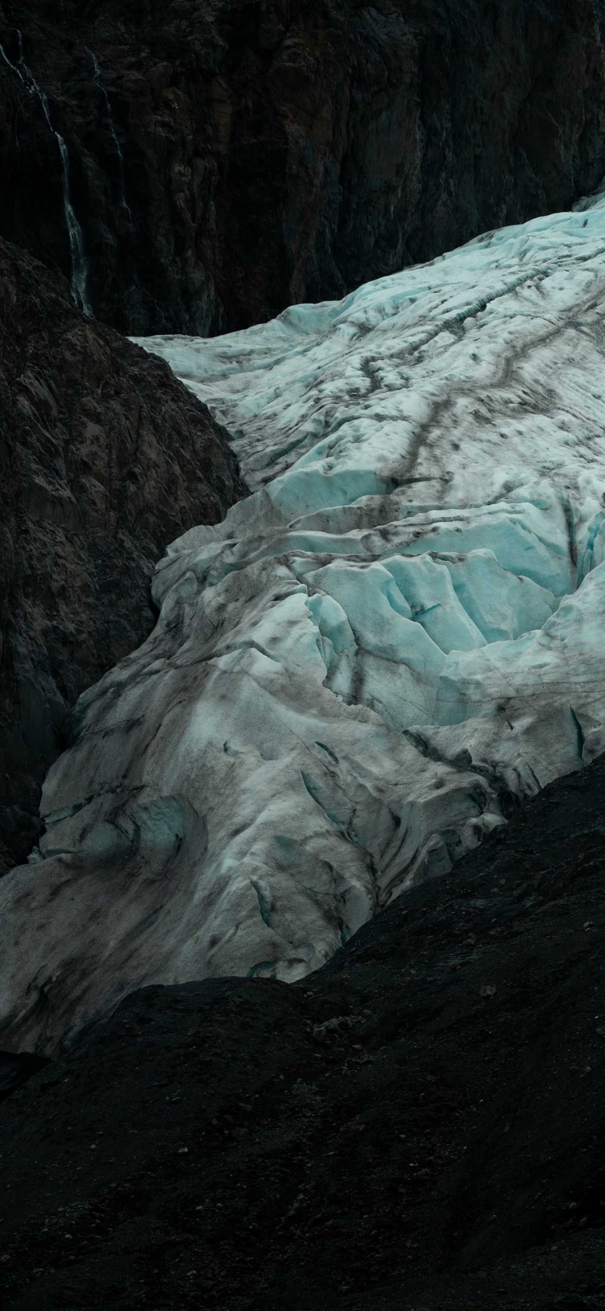 Glacier, Formation, Geology, Rock, Narrows. Wallpaper in 1242x2688 Resolution
