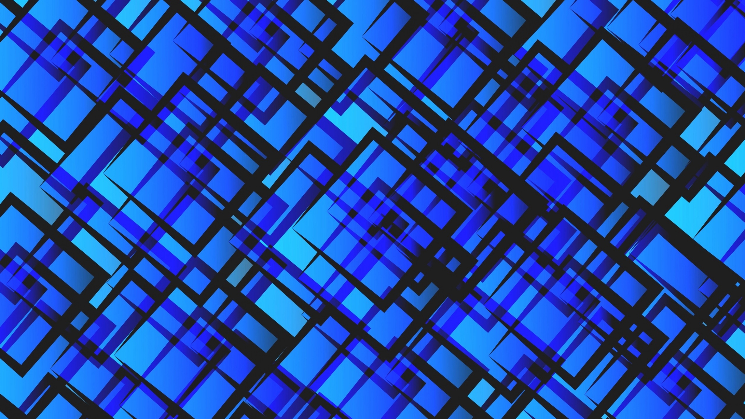 Blue and White Glass Windows. Wallpaper in 2560x1440 Resolution