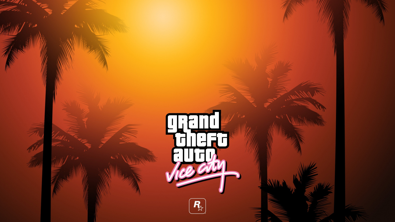 Grand Theft Auto Vice City, Grand Theft Auto v, Grand Theft Auto San Andreas, Vice City, Mod. Wallpaper in 1366x768 Resolution