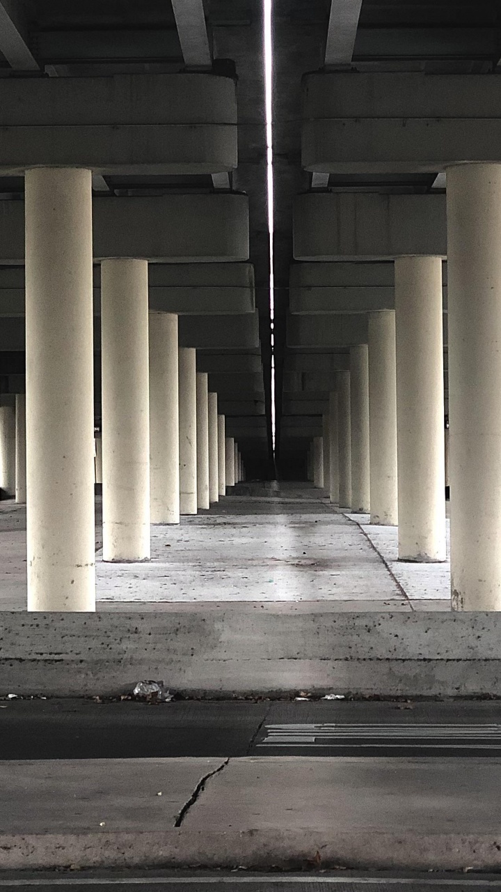 阴凉处, 风格, 黑色和白色的, 对称, 城市 壁纸 720x1280 允许