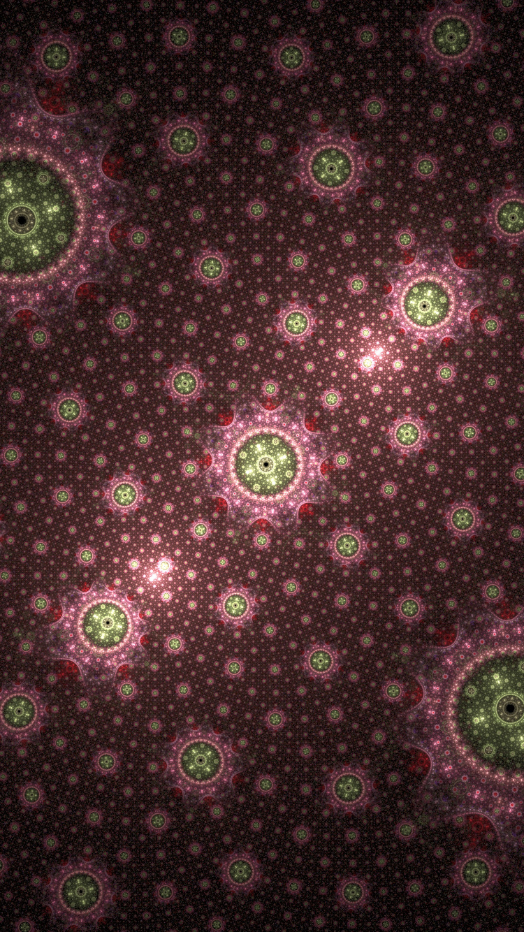 Textile Floral Violet et Noir. Wallpaper in 750x1334 Resolution