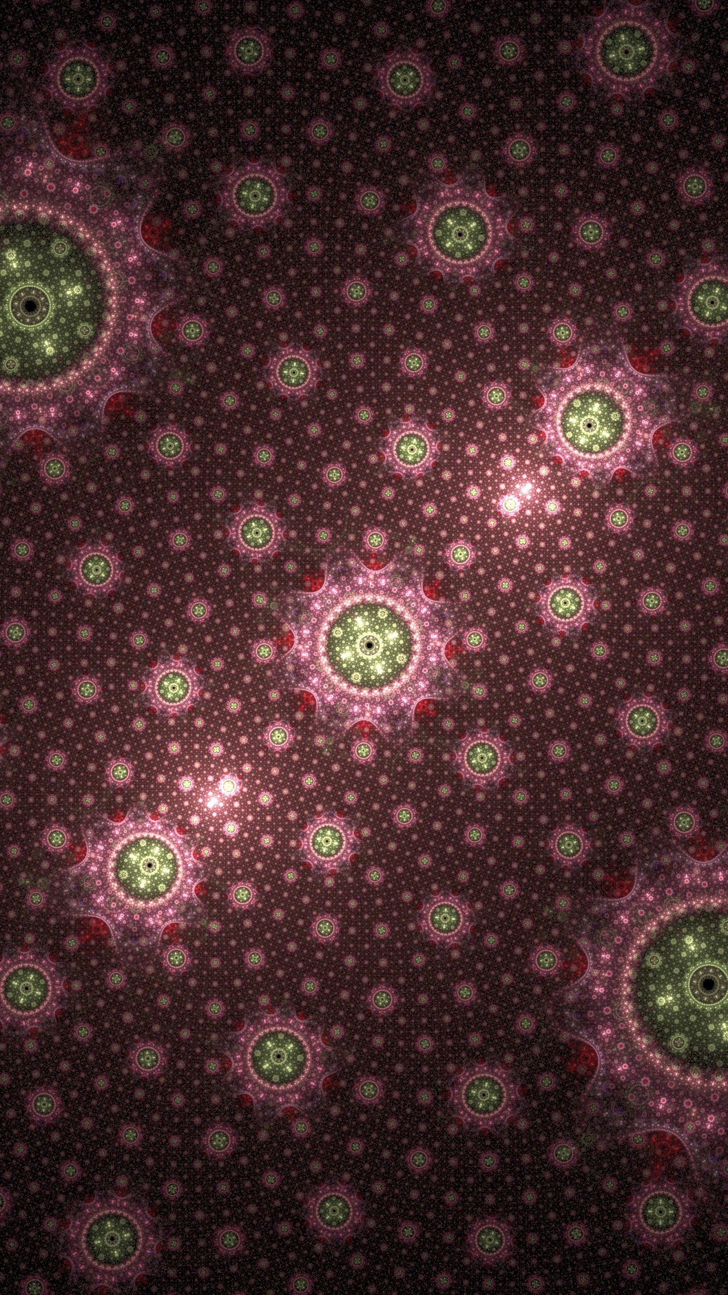 Textil Floral Morado y Negro. Wallpaper in 1440x2560 Resolution