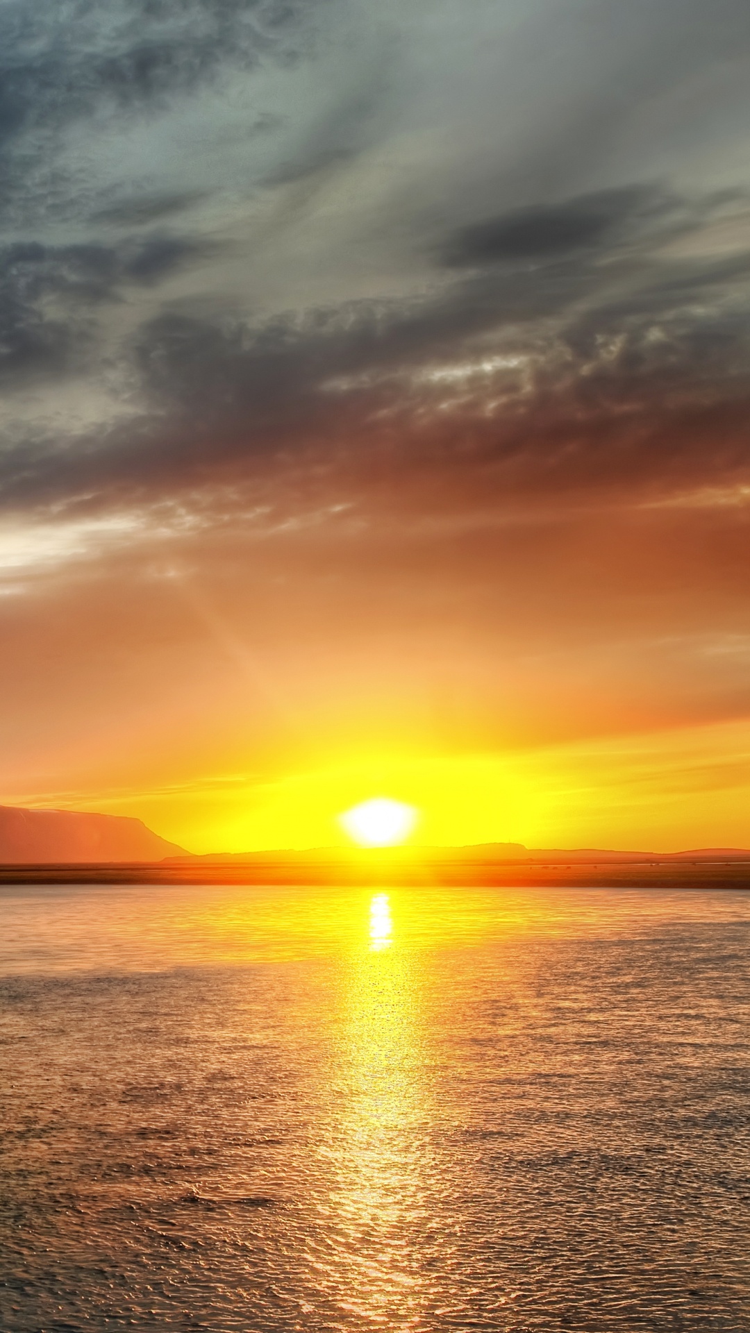 Cuerpo de Agua Durante la Puesta de Sol. Wallpaper in 1080x1920 Resolution