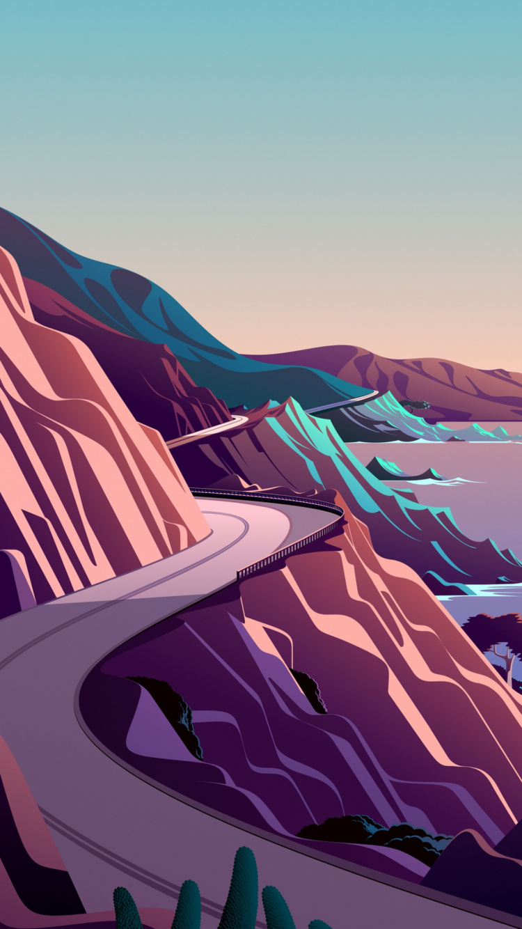 Ios, Äpfeln, IOS 14, IOS 13, Piste. Wallpaper in 750x1334 Resolution