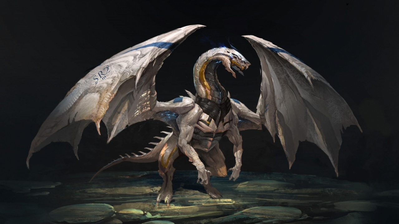 Dragon, Flügel, Fabelwesen, Mythologie, Kreatur. Wallpaper in 1280x720 Resolution