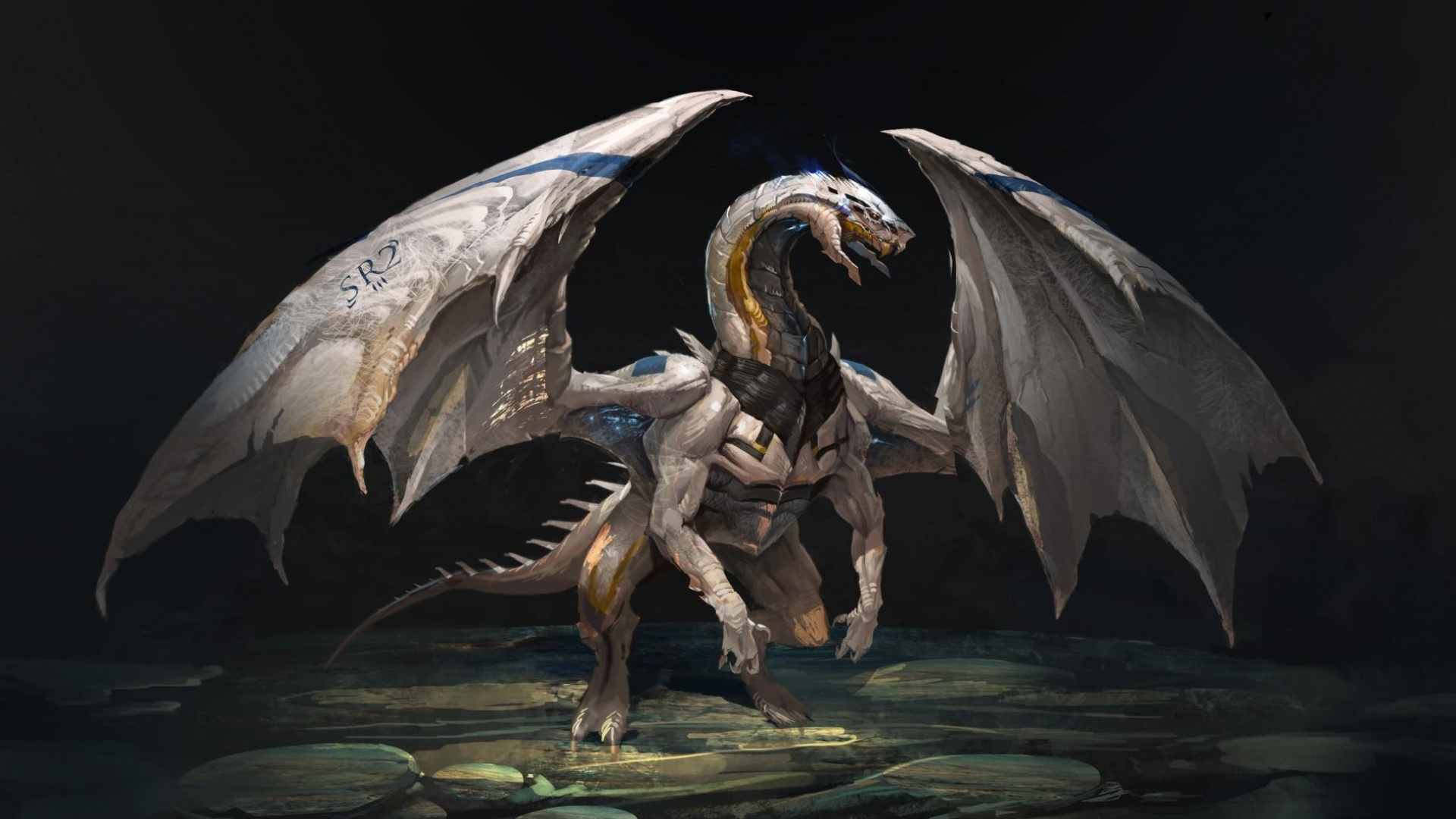 Dragón, Ala, Criatura Mítica, la Mitología, Criatura. Wallpaper in 1920x1080 Resolution