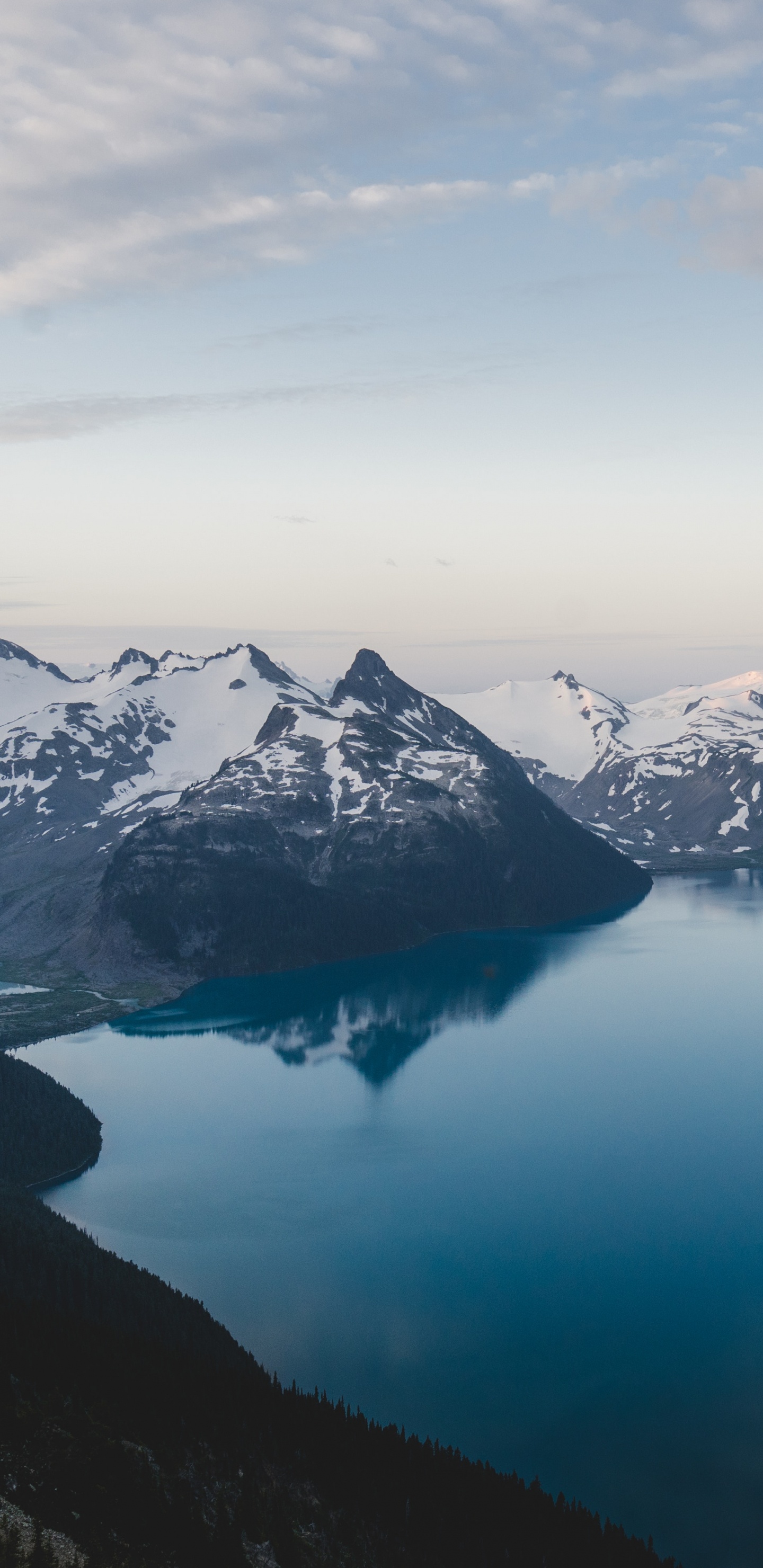 Mountainous Landforms, Mountain, Mountain Range, Ridge, Alps. Wallpaper in 1440x2960 Resolution