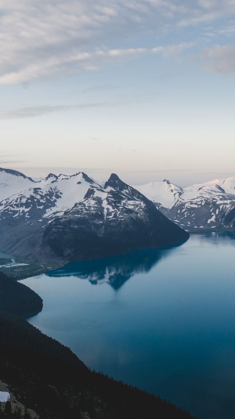 Mountainous Landforms, Mountain, Mountain Range, Ridge, Alps. Wallpaper in 750x1334 Resolution
