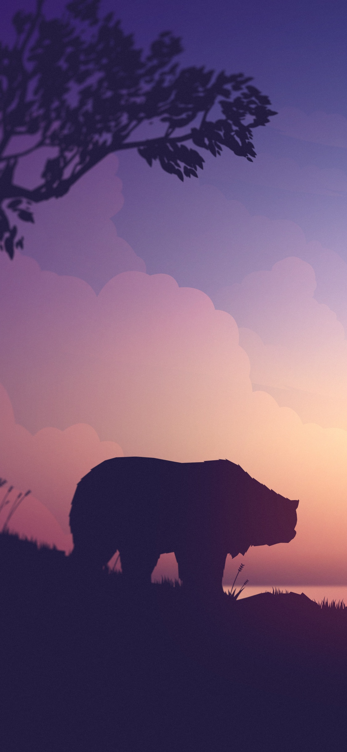 Sunrise, Afterglow, Cloud, Natural Landscape, Morning. Wallpaper in 1125x2436 Resolution