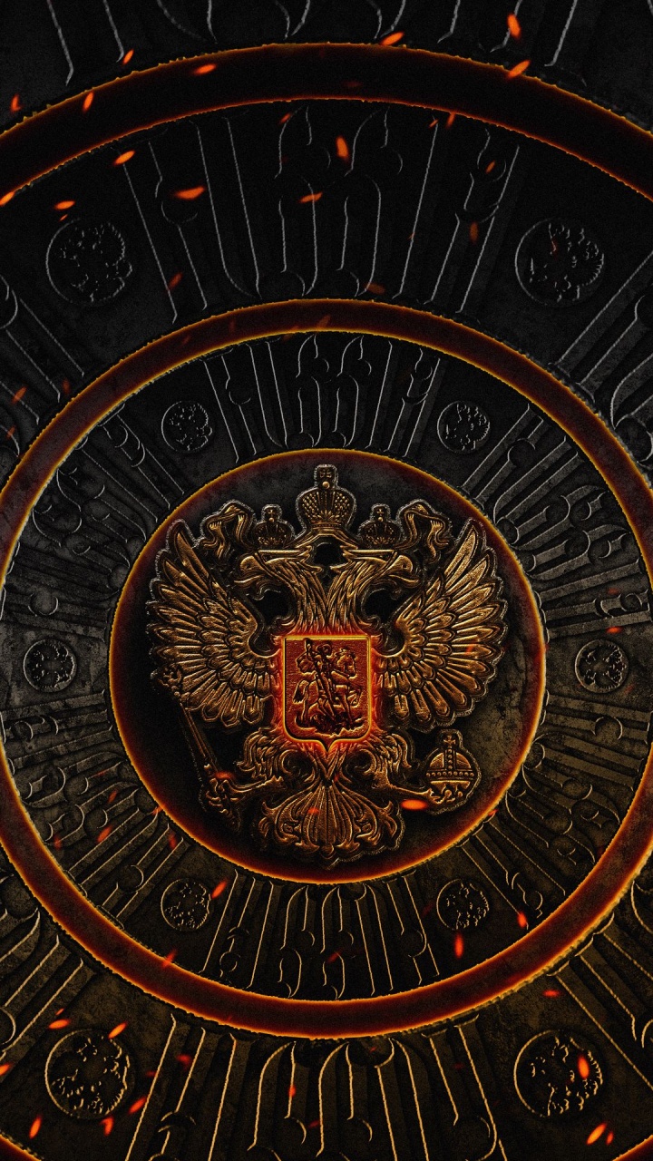 Rusia, Circulo, Arte, Madera, Patrón. Wallpaper in 720x1280 Resolution