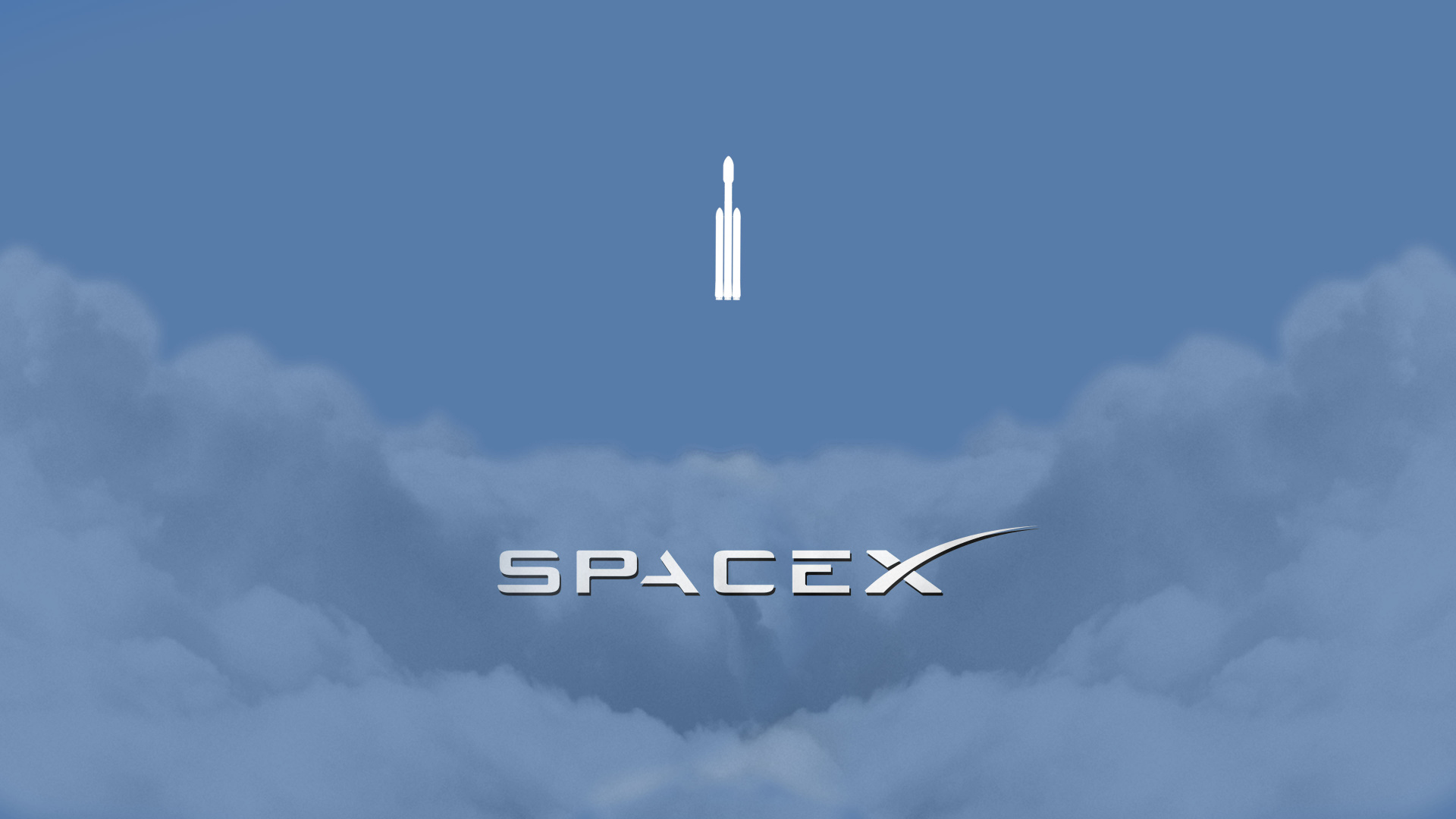 SpaceX, Rocket, Elon Musks Tesla Roadster, Daytime, Cloud. Wallpaper in 1920x1080 Resolution