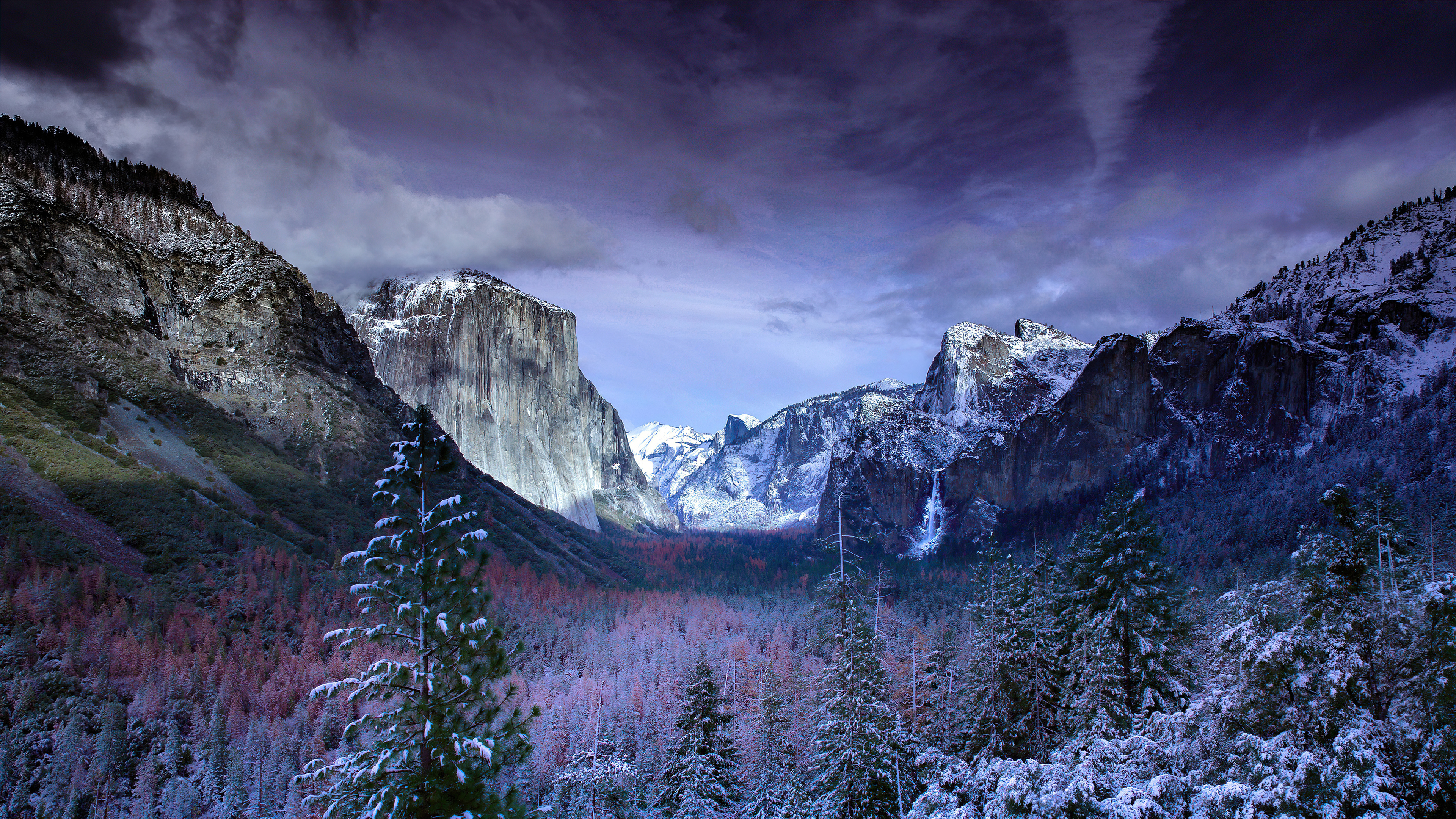 Yosemite National Park, Yosemite Valley, Wawona-Tunnel, Nationalpark, Park. Wallpaper in 3840x2160 Resolution