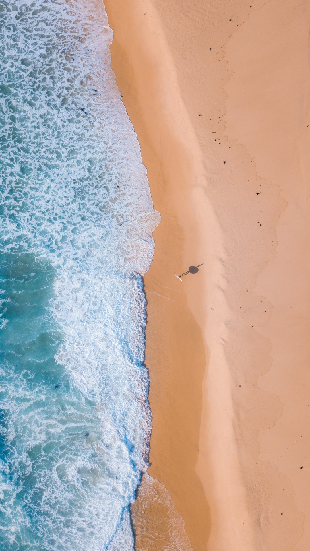 Beach, Blue, Water, White, Azure. Wallpaper in 1080x1920 Resolution