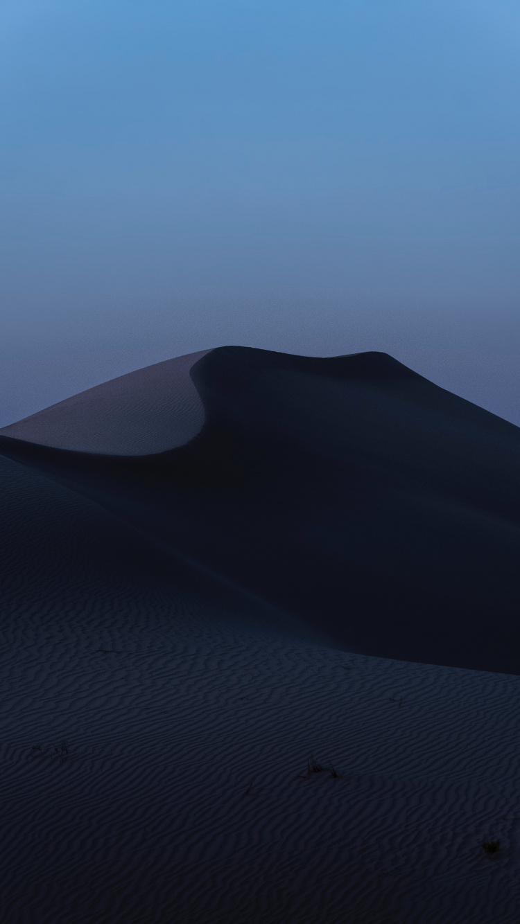 Sand, Natural Environment, Blue, Dune, Landscape. Wallpaper in 750x1334 Resolution