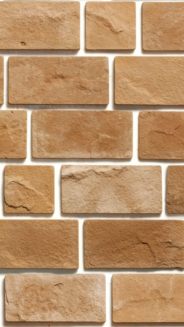 Brown and Gray Brick Wall. Wallpaper in 720x1280 Resolution