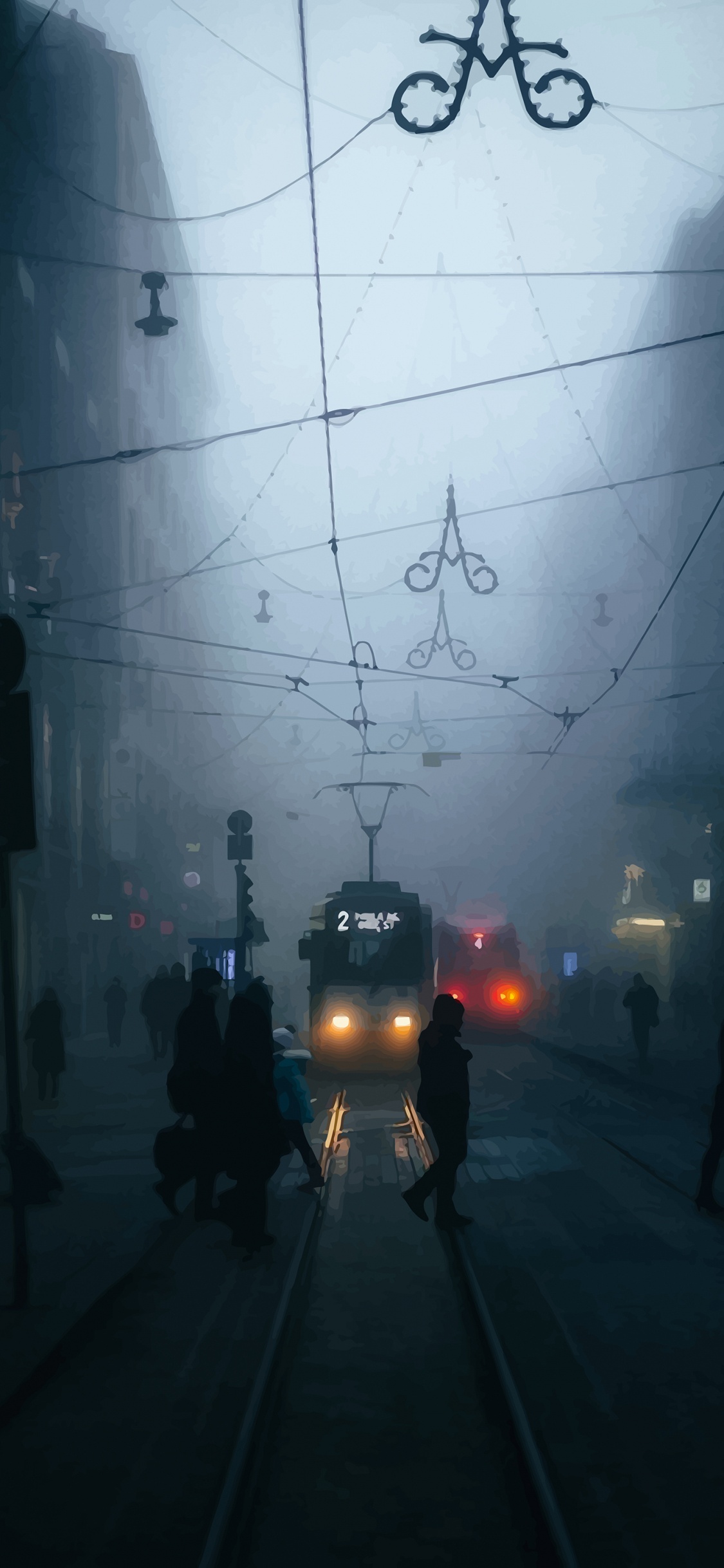 Atmosphere, Automotive Lighting, Cloud, Road Surface, Infrastructure. Wallpaper in 1125x2436 Resolution