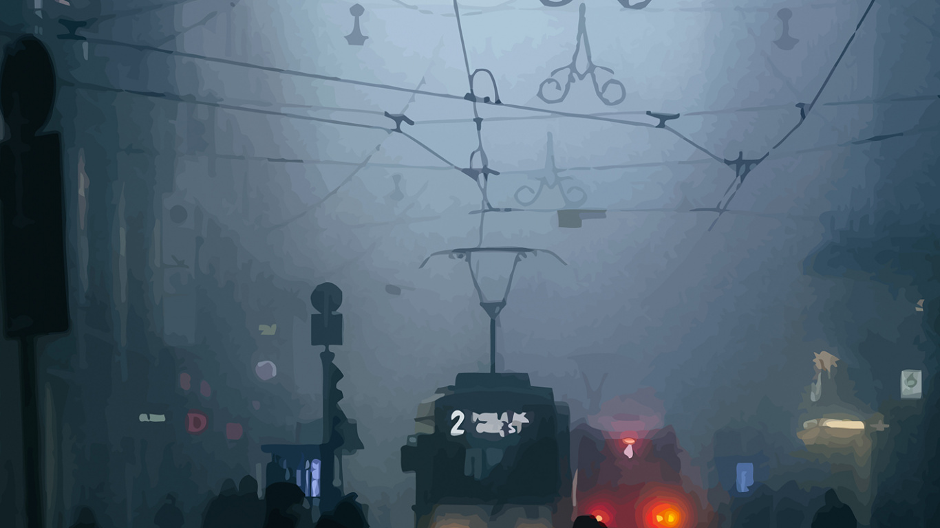 Atmosphere, Automotive Lighting, Cloud, Road Surface, Infrastructure. Wallpaper in 1366x768 Resolution