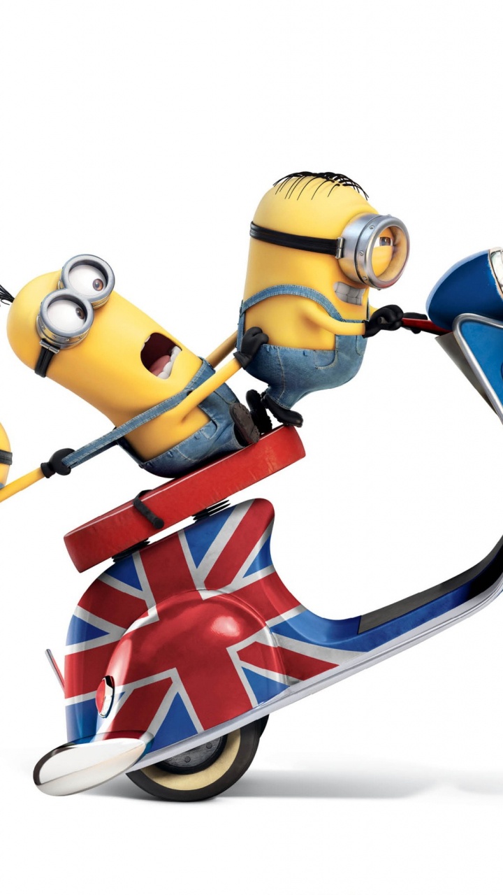 爪牙, 动画片, 卡通, 滑板车, 胡蜂 壁纸 720x1280 允许